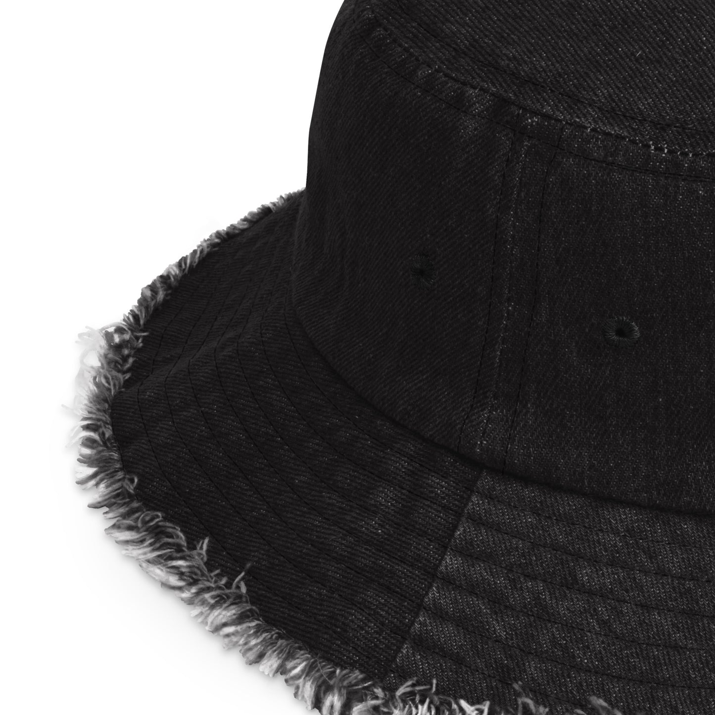 GMBC - Distressed Denim Bucket Hat