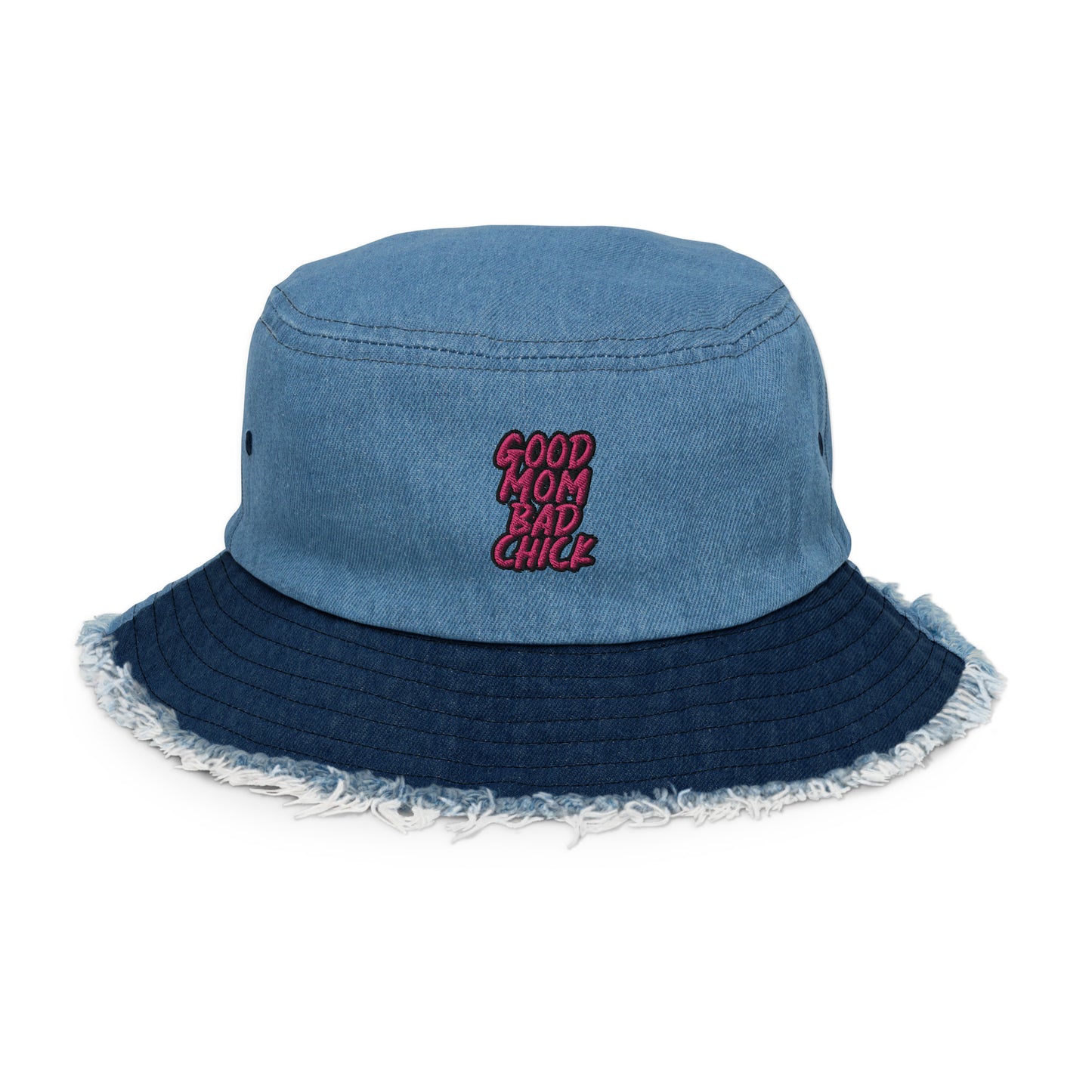 GMBC - Distressed Denim Bucket Hat