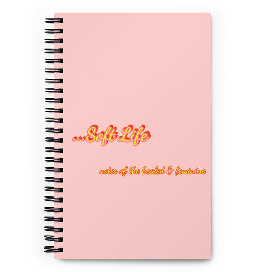 SOFT LIFE - Spiral notebook